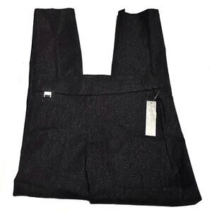 NWT Dash Black Sparkle Slim Leg Special Occasion Pants Women's M Medium